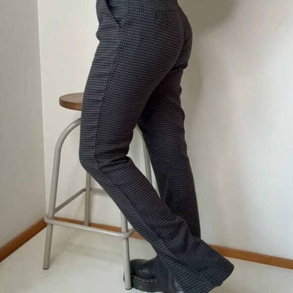 Abercrombie & Fitch Pants - Abercrombie Houndstooth Split Leg Pants -size 28 or 6 The Ultra High Rise Skinny